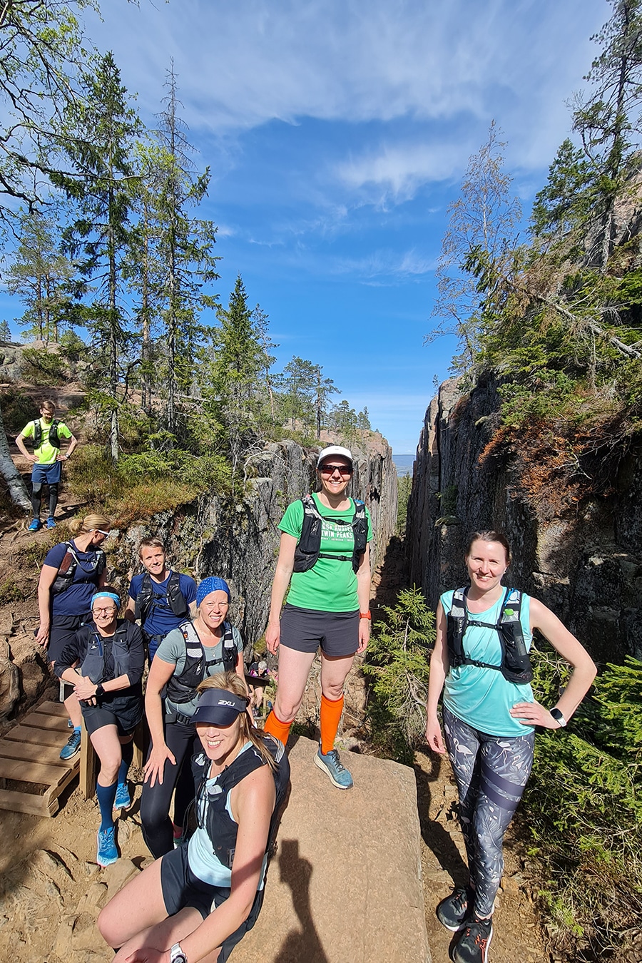 höga kusten trail camp vår