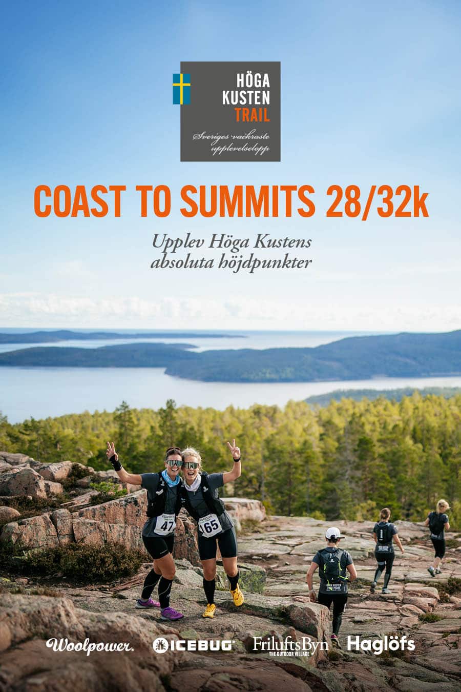 höga kusten trail cuast to summits